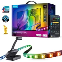 Govee H66A1, bande lumineuse intelligente, Wi-Fi/Bluetooth, noir, LED, multi, 337 lm