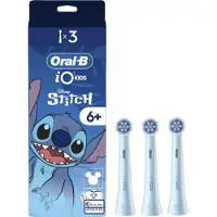 Oral-B iO Kids Disney Stitch – Têtes de brosse interchangeables – souples – lot de 3