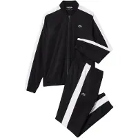 Lacoste Survêtement noir / blanc