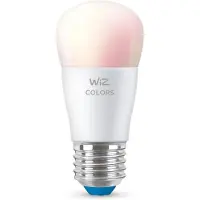 WiZ Connected WiZ Ampoule Sphérique - Éclairage Coloré et Blanc - Mat - E27