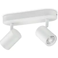 WiZ Connected WiZ 2 spots Imageo Blanc - Éclairage Coloré et Blanc - GU10