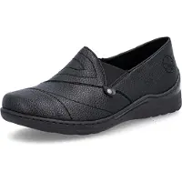 Rieker Mocassins de rue (Trott) t.b.25 mm en noir, taille 38