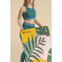 Spokey HOME JUNGLE Tapis de yoga en daim, 183 x 61 x 0,4 cm