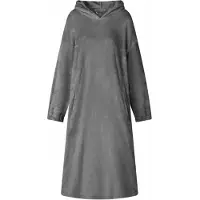 vidaXL Hoodie de couverture Gris foncé M Flanelle