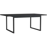 Vdd - table basse - industrielle - métal - 100x60x40