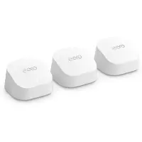 Eero Routeur Wi-Fi maillé Amazon 6+, avec port Ethernet 1 Gbit/s, couvrant jusqu'à 420 m²