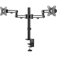 StarTech.com .com ARMDUAL3 support d'écran plat pour bureau 81,3 cm (32") Noir
