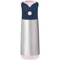 B.Box B. Bote 16,9 oz Bouteille d'eau isolee: garde les boissons froides jusqu'a 15 heures d'echauffement jusqu'a 8 heures. Bouteille d'eau pour enfan
