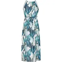 Cloud5ive Robe écru / aqua / bleu cyan