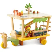 Hape Organic Juice Shop Figure Jaune Enfants