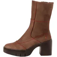 Art pour femme. 116591212003_012 Bottes en cuir 1659 Sofia marron (42), 3 à 5 cm, Fermeture éclair, Casuel