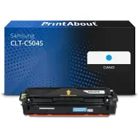 PrintAbout Toner compatible pour Samsung CLT-C504S (SU025A) - Cyan