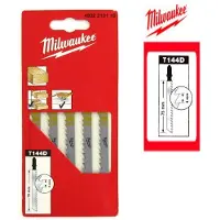 Milwaukee Scie sauteuse - Pack de 5 lames bois 75mm denture 4mm