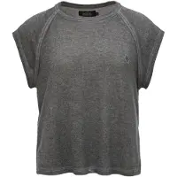Forplay Top de - Outside Seam - T-Shirt Délavé - S - XXL - pour Femme - gris - Taille M
