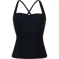 Protest Haut de tankini 'MIXCAMO' noir