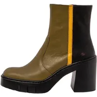 Art pour femme. 1197411VJ003_0MU Bottines en cuir nappa multicolore 1974 - Hauteur du talon : 9cm (41), 8 à 10 cm, Fermeture éclair, Casuel