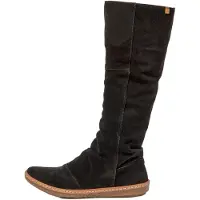 El naturalista Botte pour Femme N5313 SILK SUEDE BLACK /CORAL Couleur Noir
