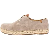 El naturalista unisex. 2N6781120005_020 Chaussures en cuir N678 Campos beige (40), Plat, Lacets, Casuel