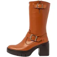 Art pour femme. 1165711CB003_023 Bottes en cuir 1657 marron (36), 3 à 5 cm, Fermeture éclair, Casuel
