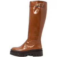 Art pour femme. 119591132003_023 Bottes en cuir marron 1959 (36), Plat, Fermeture éclair, Casuel