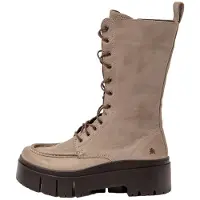 Art pour femme. 1176812EW003_039 Bottes en cuir 1768 Leeds gris (42), 3 à 5 cm, Fermeture éclair, Casuel