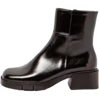 Art pour femme. 112841201003_001 Bottines en cuir 1284 Warsaw noir (41), 3 à 5 cm, Fermeture éclair, Casuel