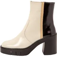 Art pour femme. 1197413ES003_0MU Bottines en cuir 1974 Berna beige (40), 5 à 8 cm, Fermeture éclair, Casuel