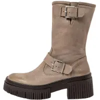 Art pour femme. 1139711EW003_039 Bottes en cuir 1397 York gris (40), 3 à 5 cm, Fermeture éclair, Casuel