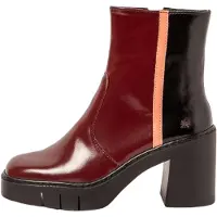 Art pour femme. 1197413EL003_0MU Bottines en cuir 1974 Berna burgundy (42), 5 à 8 cm, Fermeture éclair, Casuel, Bordeaux