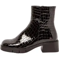 Art pour femme. 112841301003_001 Bottines en cuir 1284 Warsaw noir (36), 3 à 5 cm, Fermeture éclair, Casuel
