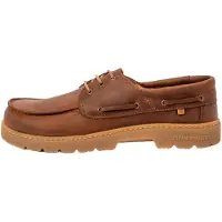 El naturalista pour homme. 252581156005_012 Chaussures en cuir N5258 Nomada marron (41), Plat, Lacets, Casuel