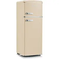 Severin RKG 8933 réfrigérateur-congélateur Pose libre 206 L E Crème