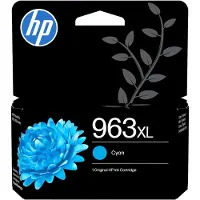 HP Hewlett-Packard 963XL High Yield Cyan Encre originale, 963XL