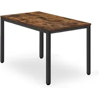Leobert Table TESSA 120cm x 60cm - rustique / pieds noirs