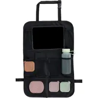 IMoshion Organisateur de Siège de Voiture pour enfants - 9 compartiments - Inclut un support pour tablette - Noir