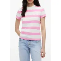 Tommy Hilfiger Dw0dw23801 Short Sleeve T-shirt Rose L Femme