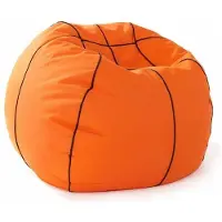 DS Produkte Pouf Lumaland Luxury Basketball - Coussin d'assise de haute qualité de la gamme Comfortline - petit format