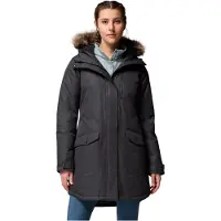 Columbia Sportswear Suttle Mountain Long Jacket Noir S Femme