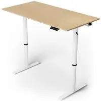 AROZZI Arena Nordico Bureau Électrique - 160 x 82 x 71-115 cm - Bouleau Clair