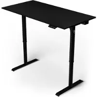 AROZZI Arena Nordico Bureau Électrique - 160 x 82 x 71-115 cm - Noir