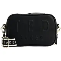Ted Baker sac à épaule bandoulière Loueey Webbing Detail Camera Bag Jet - Black noir