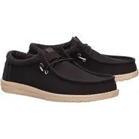 HeyDude pour homme. HD41894 Chaussures Wally Classic marron (44), Plat, Lacets, Casuel
