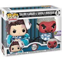 Funko POP! Figurki Pop! Demon Slayer: Tanjiro Kamado & Sakonji Urokodaki (2-pack)