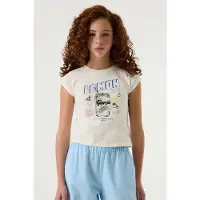 Garcia fille T-shirt, 164/170, Blanche