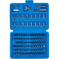 Bgs Coffret 100 embout torx fente cruciforme PH PZ XZN 6 pans creux carré