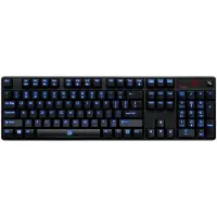 Thermaltake KB Poseidon Z Illuminated KB-PIZ-KBBLGR-01 - Clavier - 104 touches
