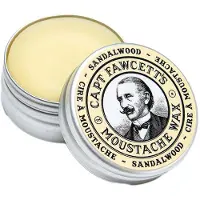 Captain Fawcett Moustache Wax The Gentleman's Stiffener cire à moustache Sandalwood 15 ml