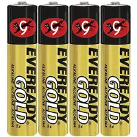 Eveready Piles alcalines LR03/AAA - Energizer - Blister de 4 - Poids 0.1
