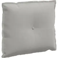 vidaXL Coussin De Dos Gris Clair 60 X 50 Cm Tissu En Microfibre