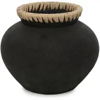 Bazar Bizar Le Vase Styly-noir Naturel-m | JABR041BN-M